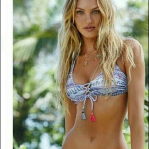Victoria's Secret Other - Victoria’s Secret L swim top reversible bikini nwt